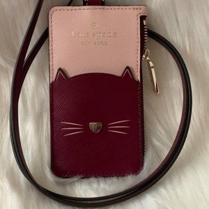 Kate Spade Cat Card Holder